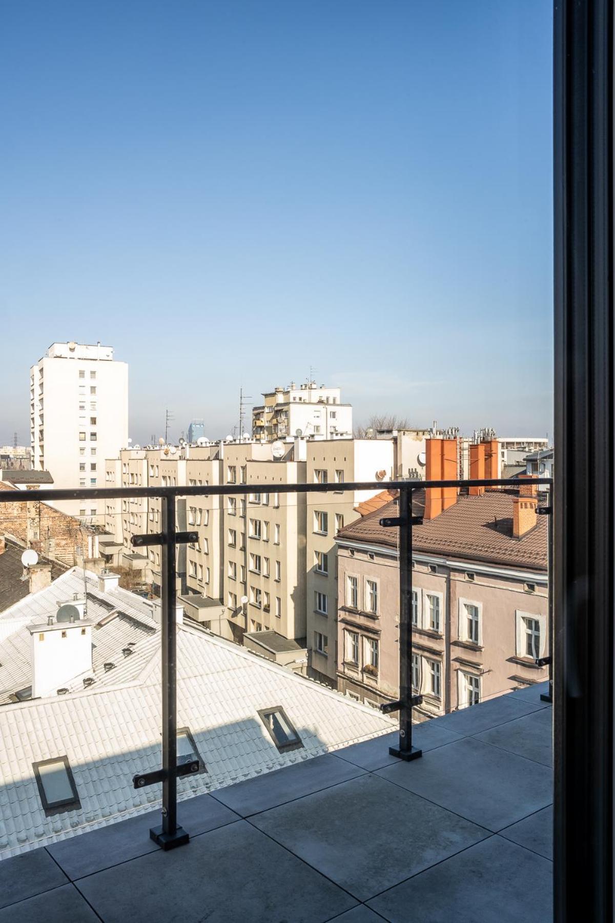 Rooftop Apartment With Terrace By T คราคูฟ ภายนอก รูปภาพ